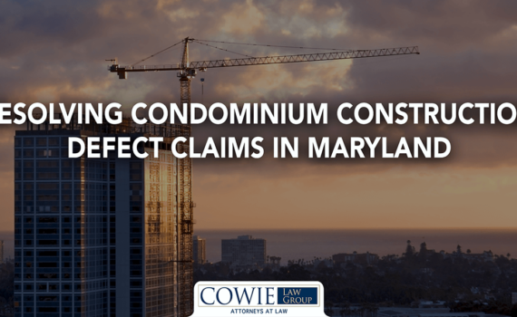 resolving construction defect warranty claims in Maryland and Washington DC
