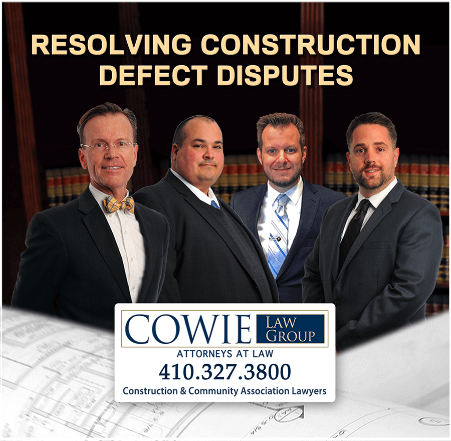 Maryland Condominium Construction Defect Lawyers and Attorneys - client reviews of legal services provided resolving construction defect disputes for Condominium and Homeowner's Associations in Maryland